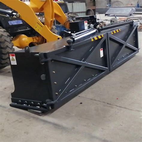 skid steer muck fork|manure pusher for skid loader.